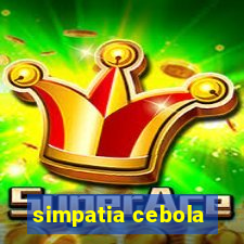 simpatia cebola